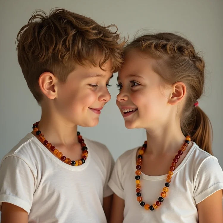 BALTIC AMBER NECKLACES FOR CHILDREN