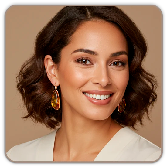 BALTIC AMBER EARRINGS