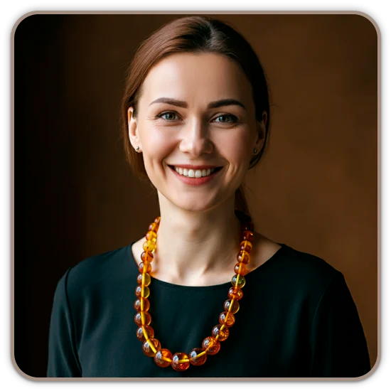 BALTIC AMBER NECKLACES FOR WOMEN