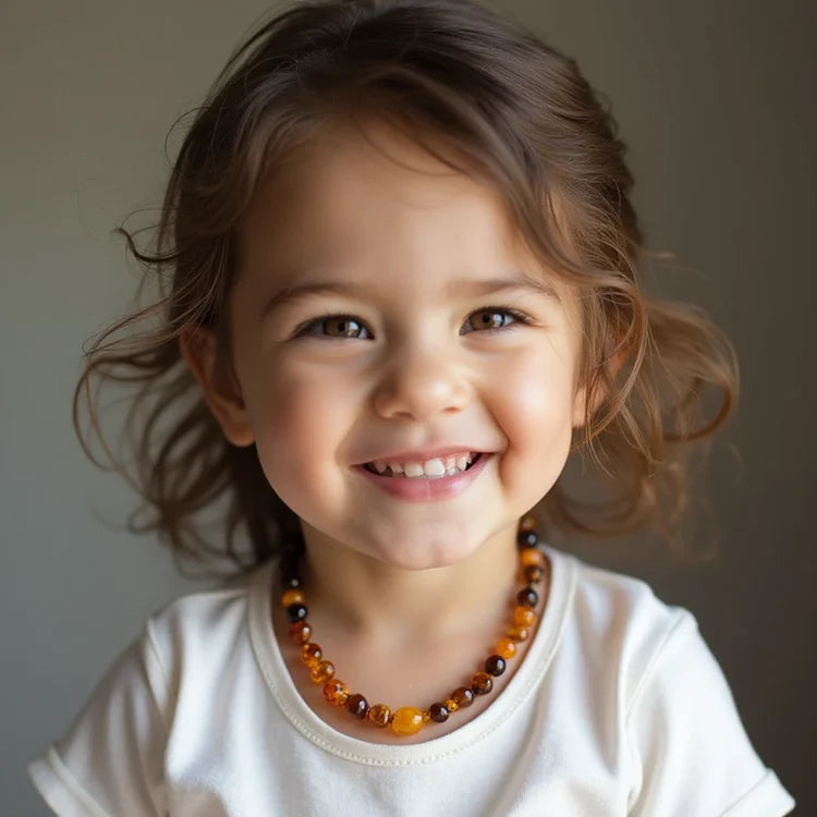 BALTIC AMBER NECKLACES FOR CHILDREN