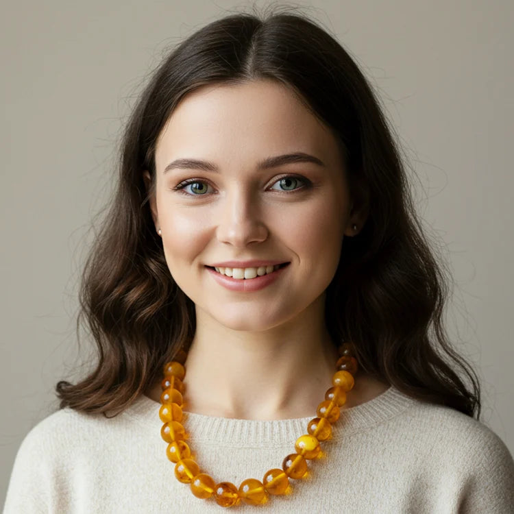 BALTIC AMBER NECKLACES FOR WOMEN
