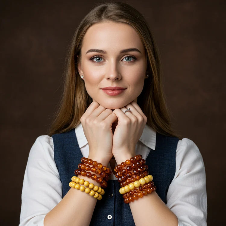 BALTIC AMBER BRACELETS FOR WOMEN
