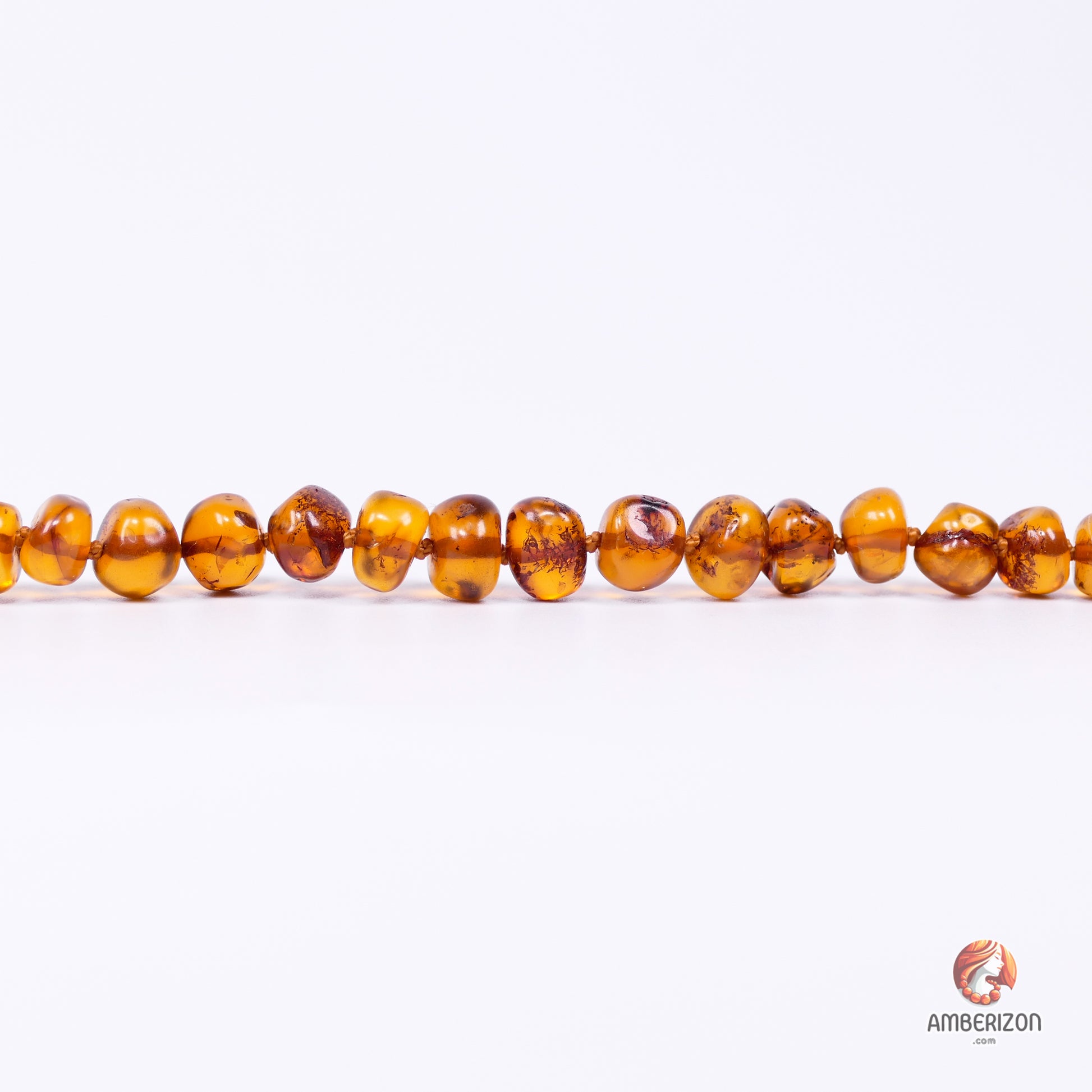 Genuine Adult Baltic Amber Necklace - Handcrafted in Lithuania