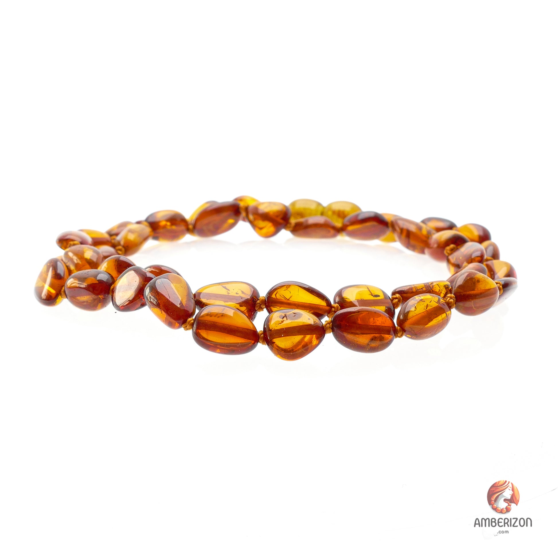 Contemporary Unisex Baltic Amber Necklace - Everyday Wear