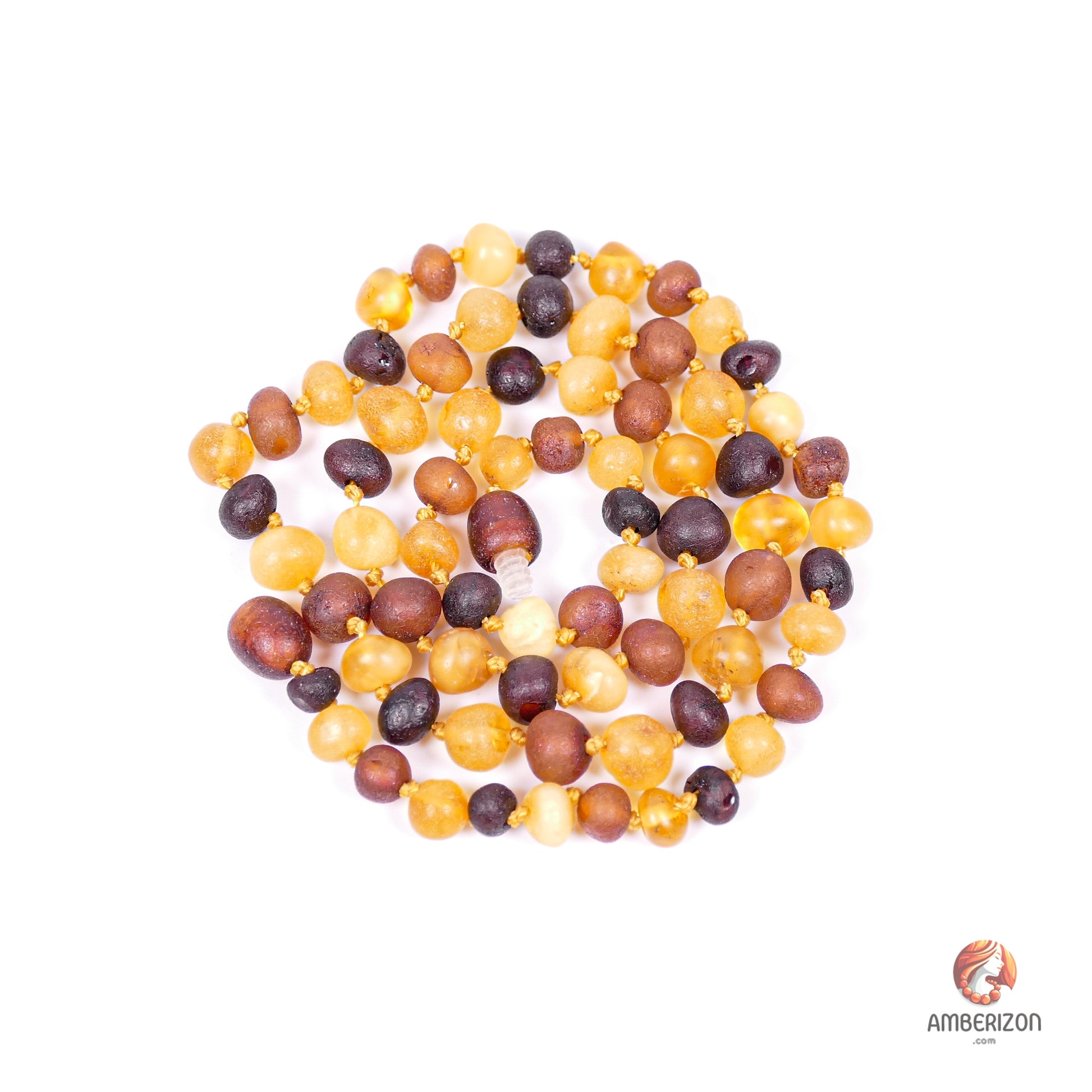 Genuine Baltic amber healing necklace