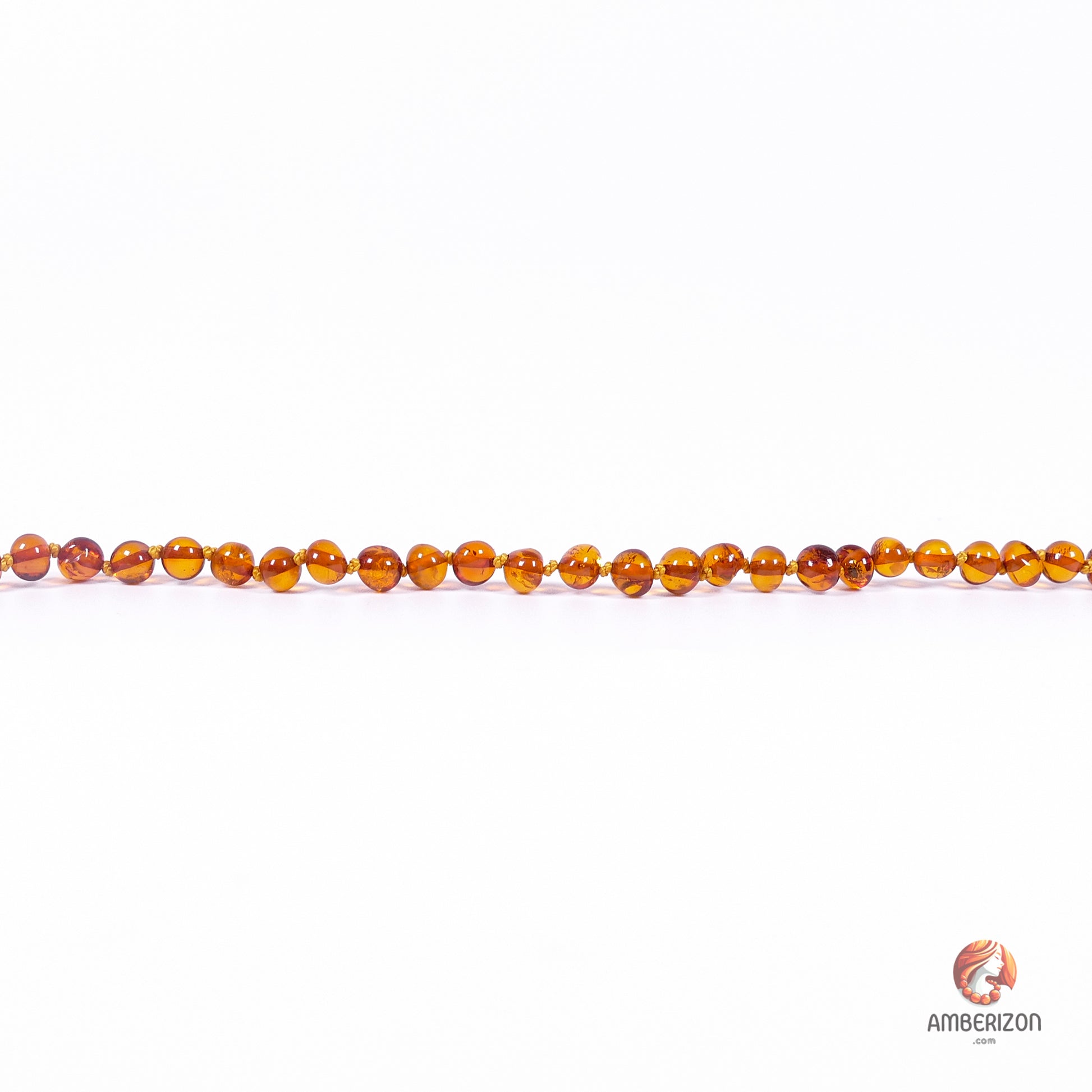 Certified Adult Baltic Amber Necklace - Classic Baroque Beads