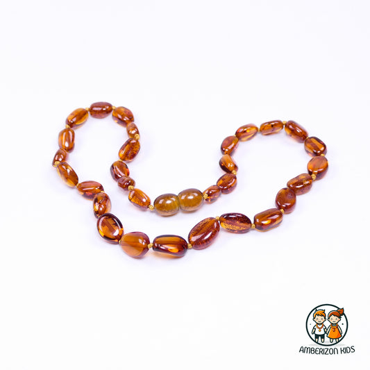 Baltic amber teething jewelry for children