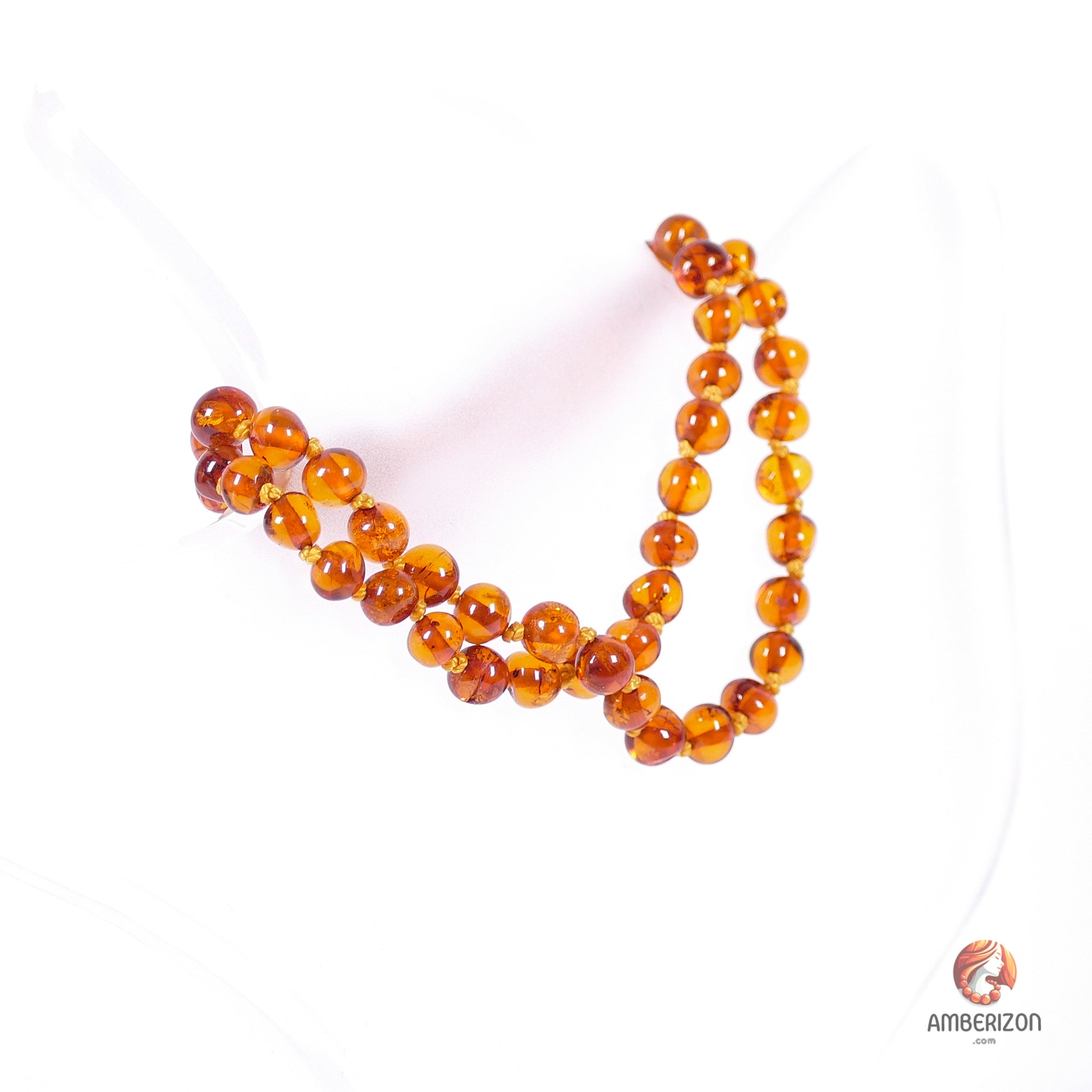 Handcrafted Adult Unisex Baltic Amber Necklace - Versatile Wear