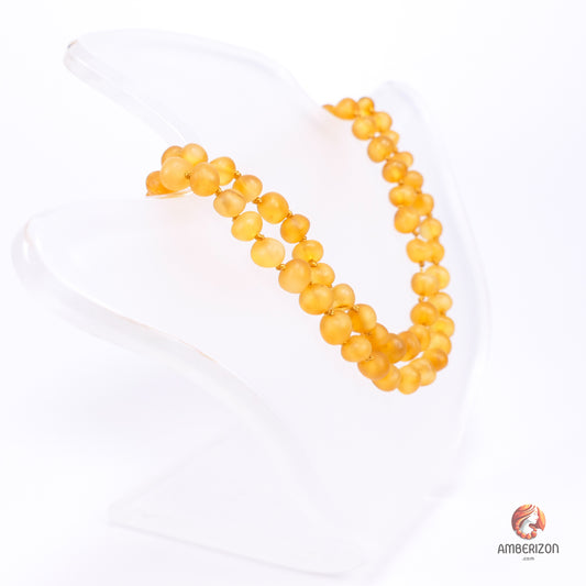 Genuine Baltic Amber Necklace for Women, Men & Teens