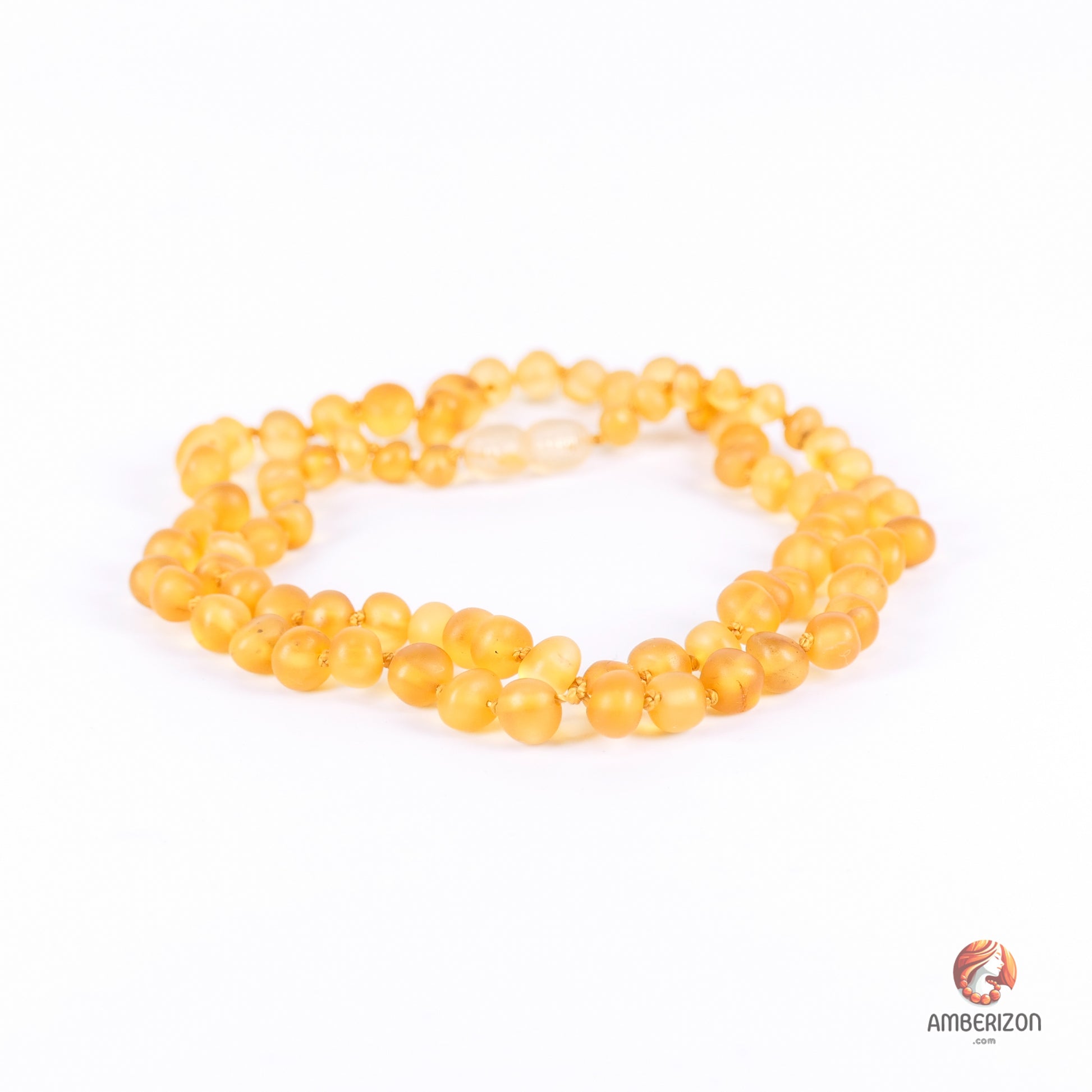 Genuine Baltic Amber Necklace - Handcrafted in Lithuania - Raw Amber  Beads