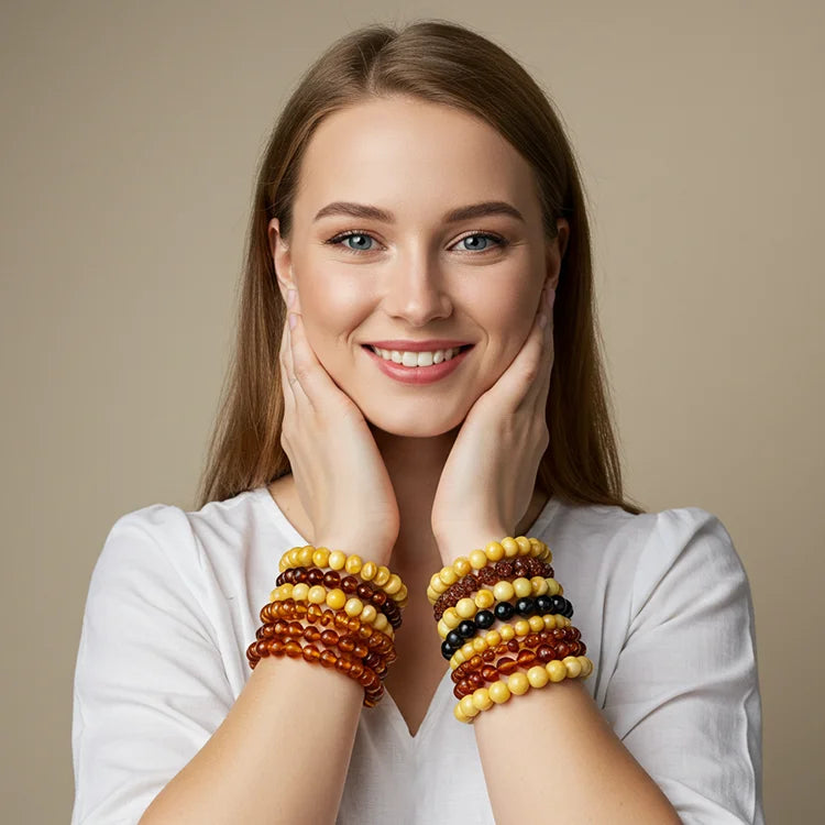 BALTIC AMBER BRACELETS FOR WOMEN