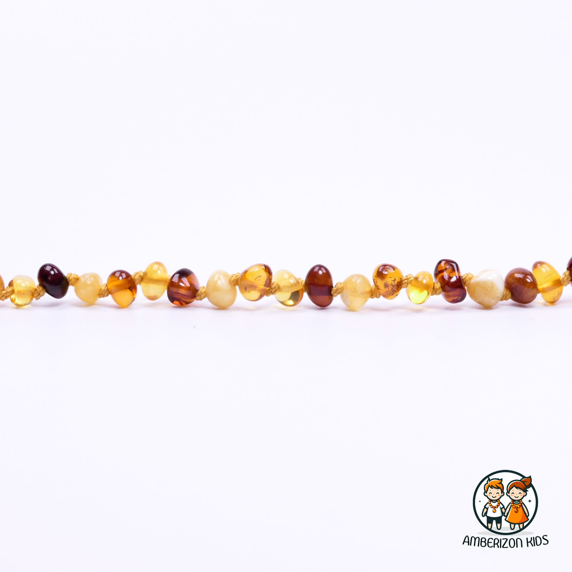 Real Baltic amber beads for teething from Europe, Lithuania, Latvia, Poland