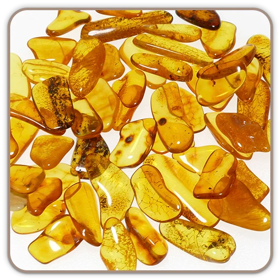 TUMBLED BALTIC AMBER STONES