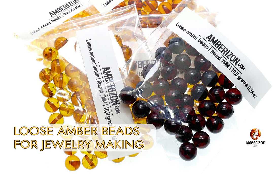 Baltic amber loose beads for jewelry making - Amber Beading suppler from Europe: Lithuania, Poland, Latvia
