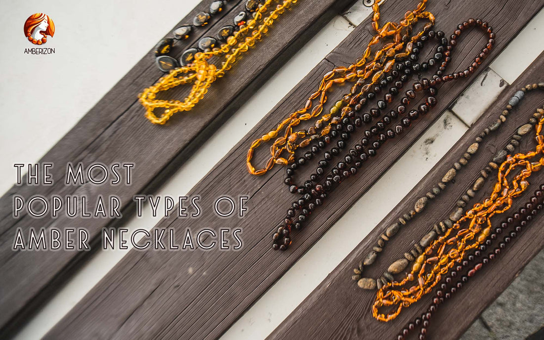 Popular Types of Baltic Amber Necklaces | Raw Amber Necklaces, Beaded Amber Necklaces, Healing Amber Necklaces, Vintage Amber Necklaces