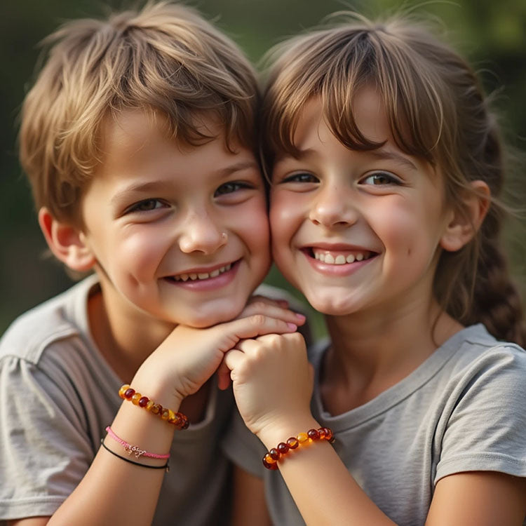 Baltic amber beads for babies Clearance