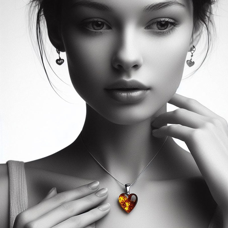 Baltic amber pendants