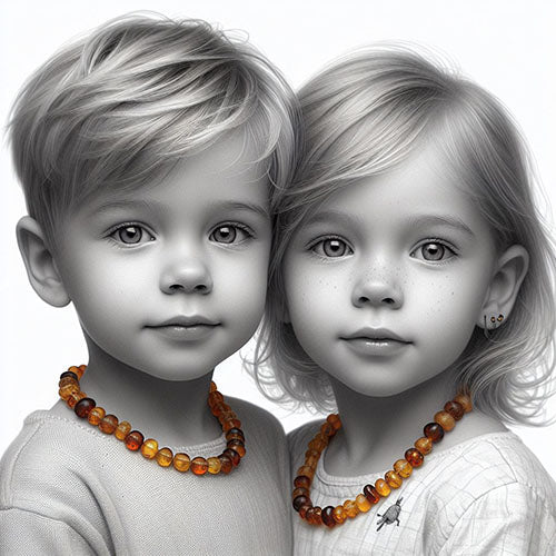 Baltic Amber Jewelry for Children