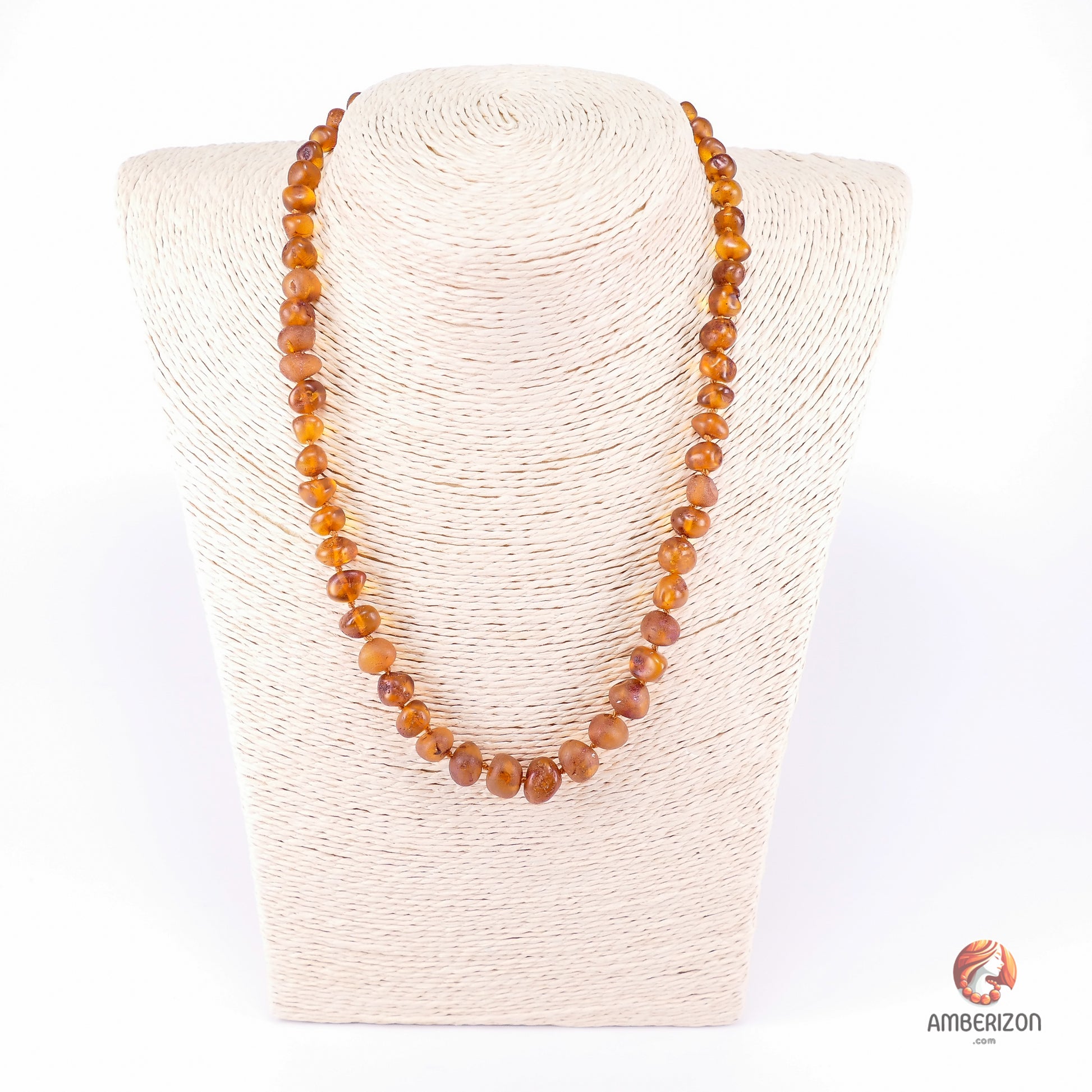 Authentic Raw Unpolished Baltic Amber Necklace for Adults - Unisex Everyday Wear (Adults)